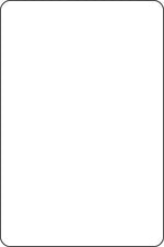 Labelmaster® Blank 2" x 3" Rectangle Paper Label, White, 500/Roll (B23W)
