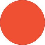 ColorBrite™ Blank 3" Circle Paper Label, Fluorescent Red, 500/Roll (B3R)
