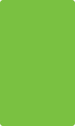 ColorBrite™ Blank 3" x 5" Rectangle Paper Label, Fluorescent Green, 3" x 5", 500/Roll (BH8G)