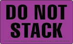 ColorBrite™ "Do Not Stack" Label, 3" x 5", 500/Roll (BLT44)