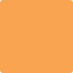 ColorBrite™ Blank 3" Square Paper Label, Fluorescent Orange, 3" x 3", 500/Roll (BS3O)
