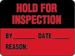 ColorBrite™ "Hold For Inspection" Label, 1.5" x 2", 500/Roll (BT320)