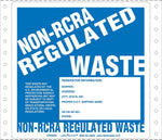 Labelmaster® Non-RCRA Regulated Waste Label, Generator Info, Pin-Feed Paper, 5.875" x 6", 500/Pack (CFBWM9)