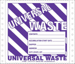 Labelmaster® Universal Waste Label w/Generator Info, Pin-Feed Paper, 5.875" x 6", 500/Pack (CFUWM7)