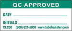 ColorBrite™ QC Approved Label, Paper, 1 3/4" x 3/4", 500/Roll (CL200)