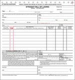 Labelmaster 4-Part Bill of Lading, 8.5" x 8.5", 100 Sets/Book (F370-4)