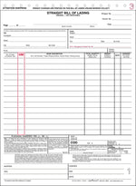 Labelmaster 3-Part Bill of Lading, 11" x 8", 100 Sets/Book (F375-3)