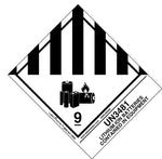 Labelmaster® UN3481 Lithium Ion Batteries Contained in Equipment Label, Std. Tab, 120mm x 100mm, 500/Roll (HSNLB6500)