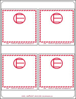 Labelmaster® Dangerous Goods in Excepted Quantities Label, Laser, 11" x 8.5", 100/Pack (LZ350R)