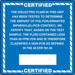 Labelmaster® Certified Labels, Standard, 6" x 6", 50/Pack (PPMR-1)