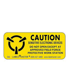 Labelmaster® Caution Sensitive Electronic Devices Label, Paper, 2" x 7/8", 0.875" x 2", 500/Roll (SA5)