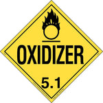 Labelmaster® Oxidizer Placard, Worded, Tag Board, 10.75" x 10.75", 25/Pack (Z-PL6)