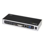 StarTech® USB 3.0 Dual Monitor Docking Station, USB to HDMI/VGA/DVI (DK30ADD)