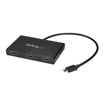 StarTech USB-C Hub with 3 HMDI Ports, Black (MSTCDP123HD)