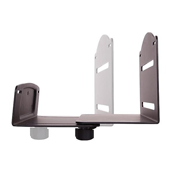 StarTech CPU Mount, Computer Wall, Adjustable Width 4.8 to 8.3" Monitor, Black (CPUWALLMNT)
