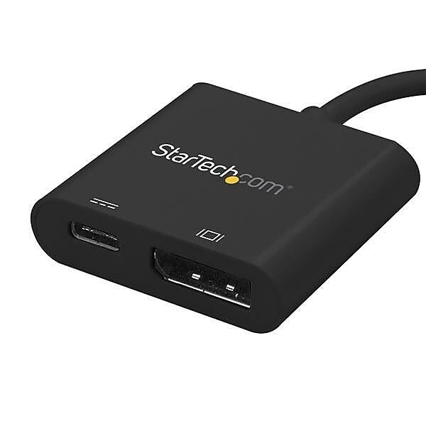 StarTech USB C to DisplayPort Adapter, 3.9 in cord, with Power Delivery (USB PD) (CDP2DPUCP)