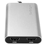 StarTech TB32HD24K60 Thunderbolt 3 to Dual HDMI Adapter, USB C Adapter
