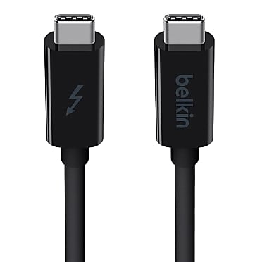 Belkin™ B2B147-1M-BLK 6' USB C Male/Male Data Transfer Cable, Black