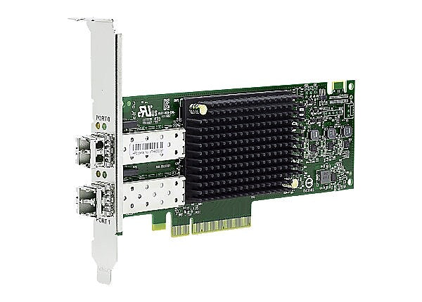 HPE StoreFabric SN1200E 16Gb Dual Port Fibre Channel Host Bus Adapter (Q0L14A)