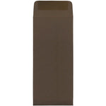 JAM Paper #10 Policy Business Envelopes, 4.125 x 9.5, Chocolate Brown Recycled, 25/Pack (900940724)