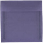 JAM Paper 5.5 x 5.5 Square Translucent Vellum Invitation Envelopes, Wisteria Purple, 25/Pack (PACV504)