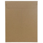 JAM Paper® Stay-Flat Photo Mailer Stiff Envelopes with Self-Adhesive Closure, 9 x 11.5, Brown Kraft, Sold Individually (8866643)