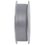 JAM Paper Double Faced Satin Ribbon, Silver (807SASI25)