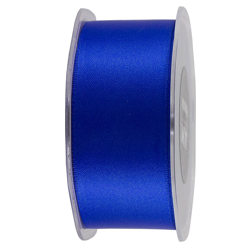 JAM Paper Double Faced Satin Ribbon, Royal Blue (808SAROBU25)