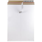 Jam Paper Stay-Flat Photo Mailer, 13" x 18", White, Sold Individually (6PSW)