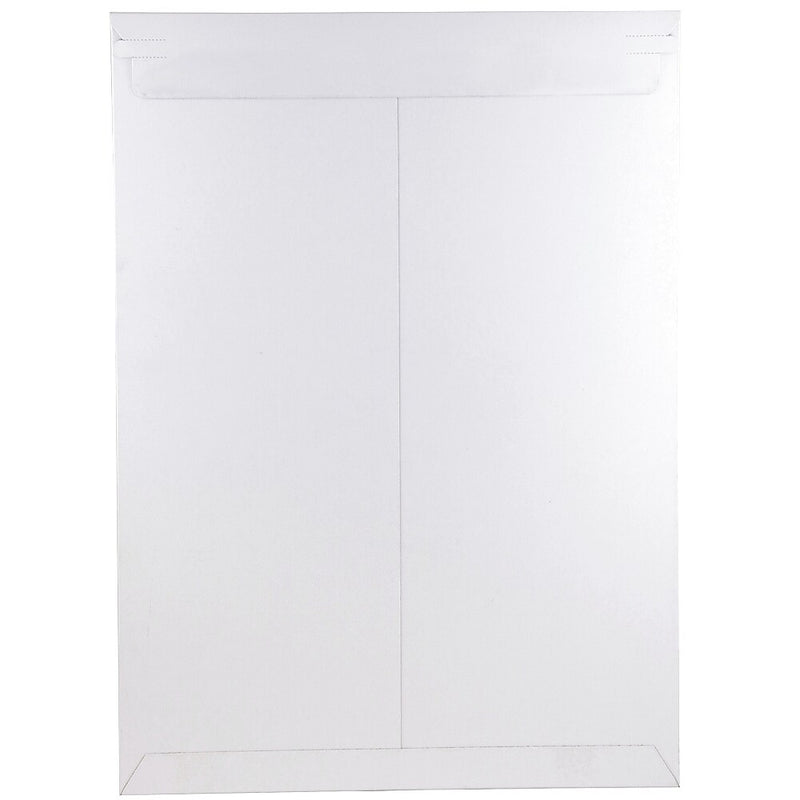 Jam Paper Stay-Flat Photo Mailer, 13" x 18", White, Sold Individually (6PSW)