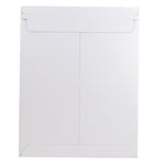 JAM Paper® Stay-Flat Photo Mailer Stiff Envelopes with Self-Adhesive Closure, 9 x 11.5, White, 6 Rigid Mailers/Pack (2PSWB)
