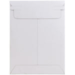 JAM Paper® Stay-Flat Photo Mailer Stiff Envelopes with Self-Adhesive Closure, 6 x 8, White, Sold Individually (1PSW)