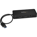 StarTech® USB to Dual DisplayPort Mini Docking Station, Dual 4K 60Hz, GbE, USB 3.0, Dual Monitor Mini Dock, DisplayPort Hub
