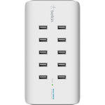 Belkin RockStar USB Charging Station for Most Smartphones, White (B2B139)