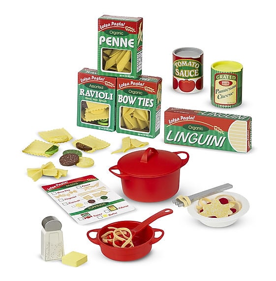 Melissa & Doug Prepare & Serve Pasta, 6/Pack (9361)