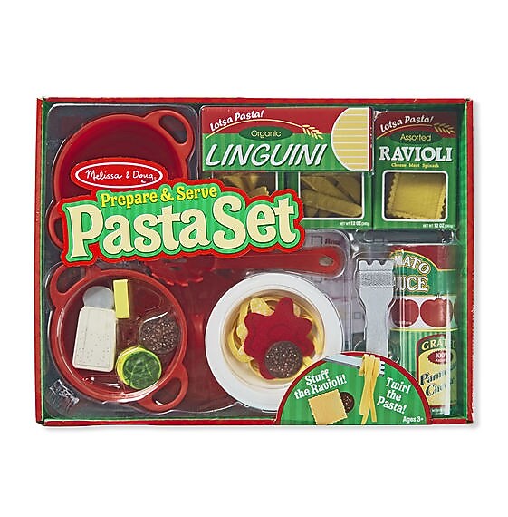 Melissa & Doug Prepare & Serve Pasta, 6/Pack (9361)