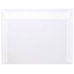 JAM Paper 9.5 x 12.625 Booklet Translucent Vellum Envelopes, Clear, Bulk 1000/Carton (2851377B)