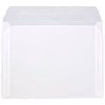 JAM Paper 9.5 x 12.625 Booklet Translucent Vellum Envelopes, Clear, 25/Pack (2851377)