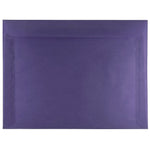 JAM Paper 9 x 12 Booklet Translucent Vellum Envelopes, Wisteria Purple, 25/Pack (1592177)