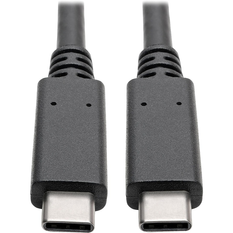 Tripp Lite USB C Cable USB 3.1 Gen 2 w/ 5A Rating 20V M/M USB Type C USB Type-C USB-C 3ft 3' (U420-003-G2-5A)