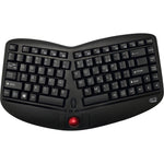 Adesso Tru-Form Wireless Keyboard, Black (WKB-3150UB)