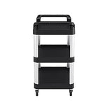 Suncast Commercial Three Shelf Service Cart, 20" x 34" (RC2030)