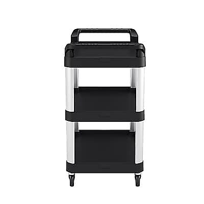 Suncast Commercial Three Shelf Service Cart, 20" x 34" (RC2030)
