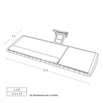 Kensington® Modular Platform with SmartFit® System, Black (60718)