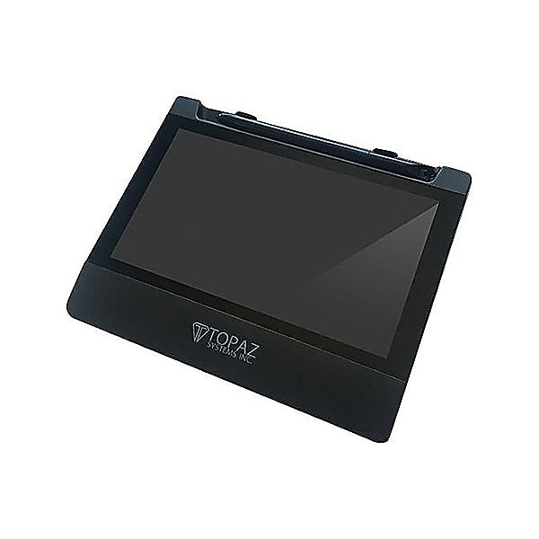 Topaz GemView TD-LBK070VA-USB-R 7" LCD Tablet Signature Terminal Display, Black