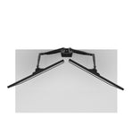 Kanto DMS2000 Adjustable Gas Shock Arm Dual-Monitor Desktop Mount for up to 32" Displays, Black
