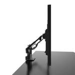 Kanto DMS2000 Adjustable Gas Shock Arm Dual-Monitor Desktop Mount for up to 32" Displays, Black