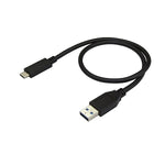 StarTech USB31AC50CM 1.64 ft USB-A to USB-C Cable, Black