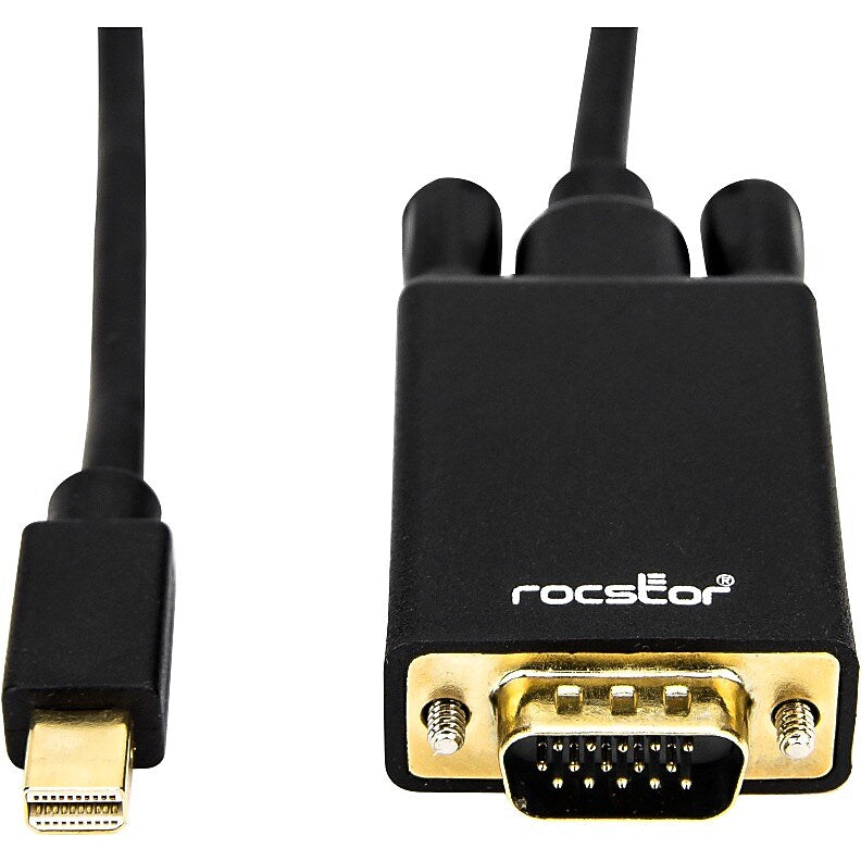Rocstor Mini DisplayPort/VGA Video Cable (Y10C163-B1)