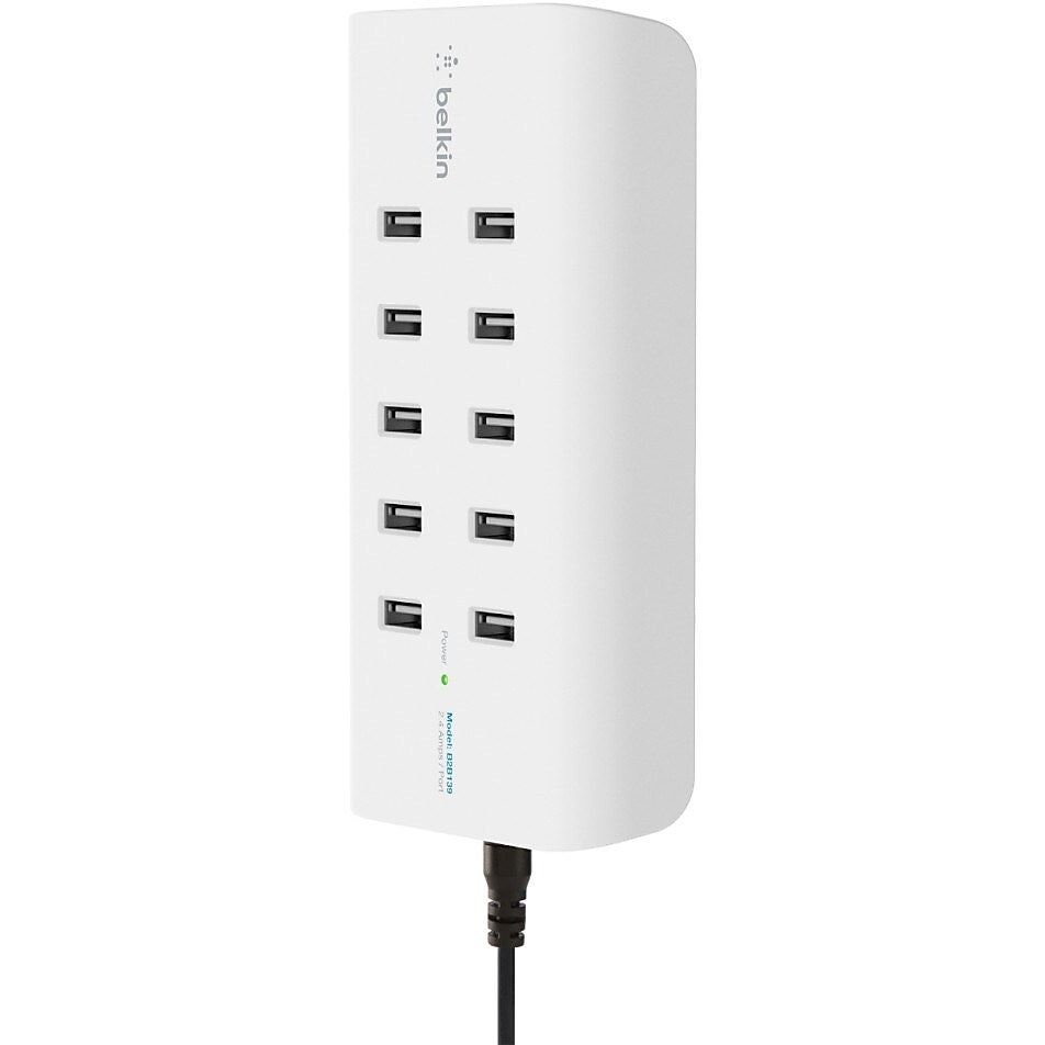 Belkin RockStar USB Charging Station for Most Smartphones, White (B2B139)